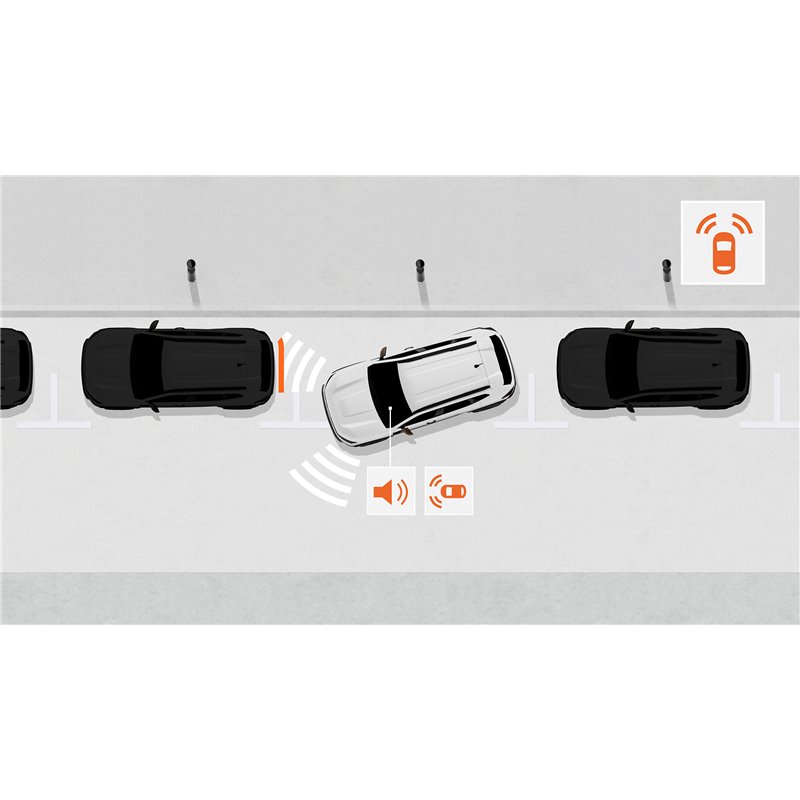 Aide au stationnement avant Dacia Manœuvres faciles — free download