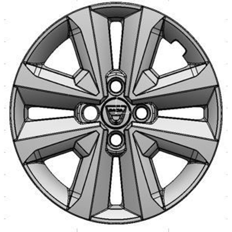 Enjoliveurs De Roue Décoratifs 15 Pouces - Facile à Installer - Argenté - Universel Pour Voiture Et Camion