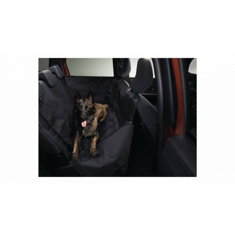 Housse de protection banquette arriere pour transport animaux