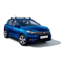 Barres De Toit Transversales Aluminium Noir Pour Dacia Jogger 2022-2025 - 2 Pièces, Aérodynamiques