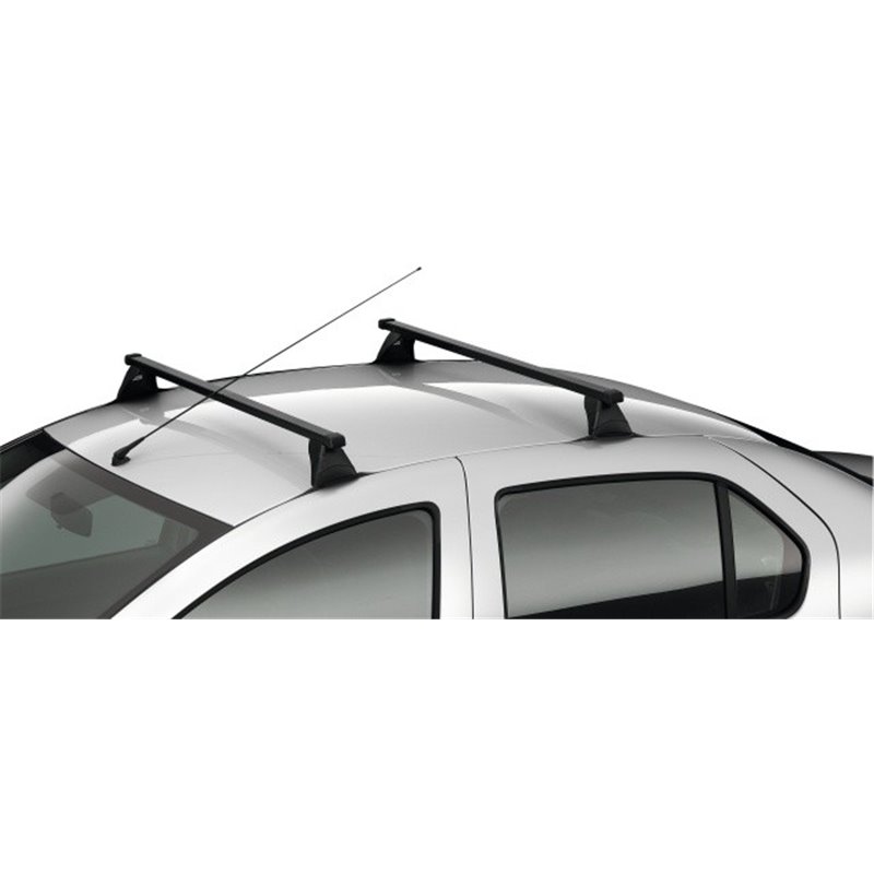 Barres de toit en acier pour Dacia Sandero