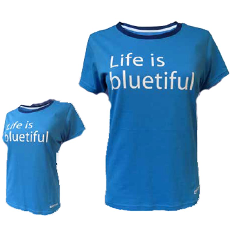 T-shirt femme « Life is bluetiful »